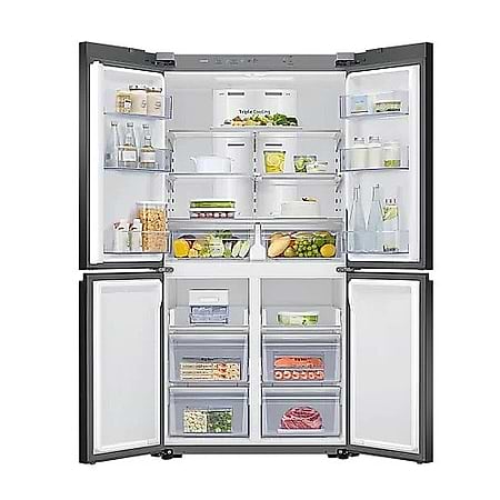 מוצרי חשמל - מקרר 585 ליטר Samsung RF70T9113GR BESPOKE סמסונג 4 דלתות מקפיא תחתון