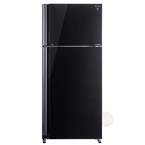 מקרר שארפ ‏588 ‏ליטר Sharp SJ5778BK‏ מקפיא עליון זכוכית שחורה