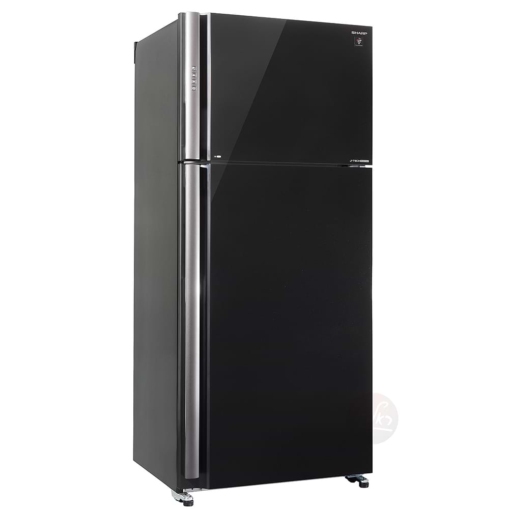 מקרר שארפ ‏588 ‏ליטר Sharp SJ5778BK‏ מקפיא עליון זכוכית שחורה - 5690₪