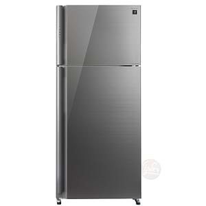 מקרר שארפ ‏588 ‏ליטר Sharp SJ5778SL‏ מקפיא עליון זכוכית סילבר