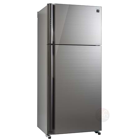 מקרר שארפ ‏588 ‏ליטר Sharp SJ5778SL‏ מקפיא עליון זכוכית סילבר - 5780₪