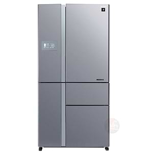 מקרר ‏668 ‏ליטר  Sharp SJ9630IX ‏שארפ 5 דלתות מקפיא תחתון צבע סילבר | ראלקו