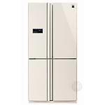 מקרר 610 ‏ליטר Sharp SJ8913BG‏ שארפ 4 דלתות מקפיא תחתון זכוכית בז | ראלקו
