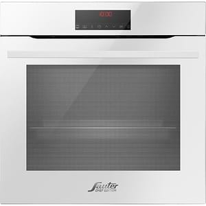 תנור סאוטר בילד אין פירוליטי דגם CUISINE 7600W גימור לבן Sauter CHEF EDITION יבואן רשמי