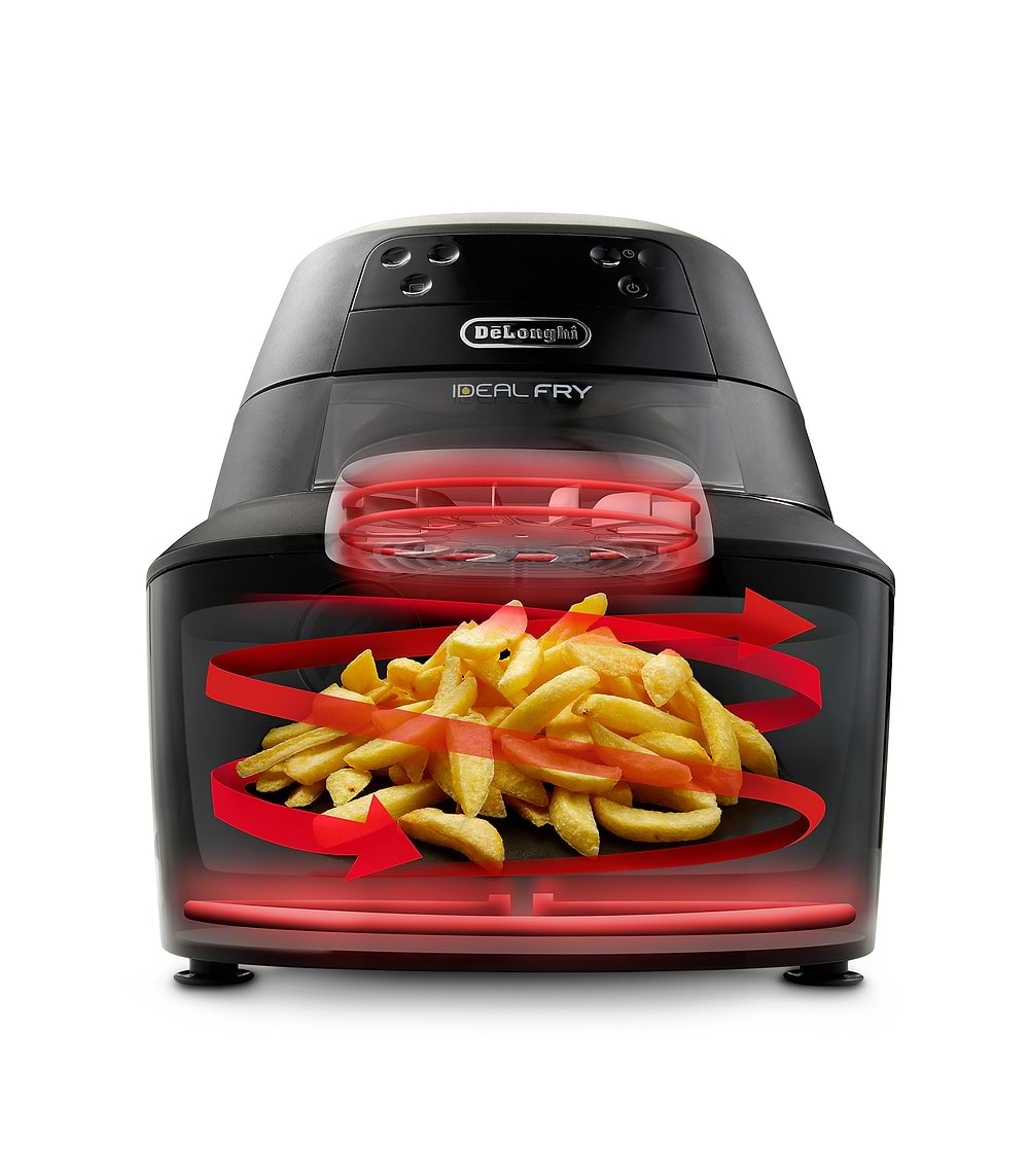 סירי בישול וטיגון - ‏מכשיר בישול וטיגון Delonghi FH2184.BK דה לונגי