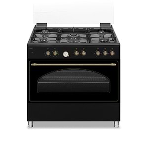 תנור אפייה משולב כיריים גז 90 ס”מ Fujicom FJ-C9080CK פוג’יקום בעיצוב כפרי