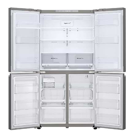 מקרר 664 ‏ליטר LG GR-B718XL ‏4 דלתות מקפיא תחתון - 7990₪