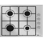 כיריים גז SOL SM6XG225 סול | תוצרת איטליה 