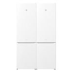 מקרר 4 דלתות 706 ליטר gorenje NRK6201SYW גורניה בצבע לבן