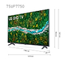 טלוויזיה LG 75UP7760PVB 4K ‏75 ‏אינטש - 3804₪