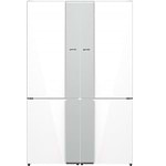 מקרר 4 דלתות 612 ליטר gorenje NRK612ORAW גורניה | זכוכית לבנה