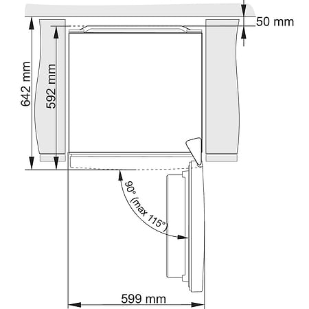 מקרר 4 דלתות 706 ליטר gorenje NRK6201SYW גורניה בצבע לבן