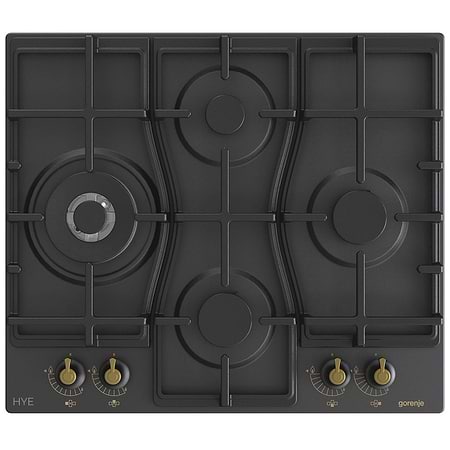 כיריים גז Gorenje GW6D42CLB גורנייה רטרו שחור - 2490₪
