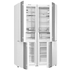 מקרר 4 דלתות 612 ליטר gorenje NRK612ORAW גורניה | זכוכית לבנה