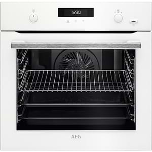 ‏תנור בנוי פירוליטי AEG BPE255632W לבן | תוצרת גרמניה