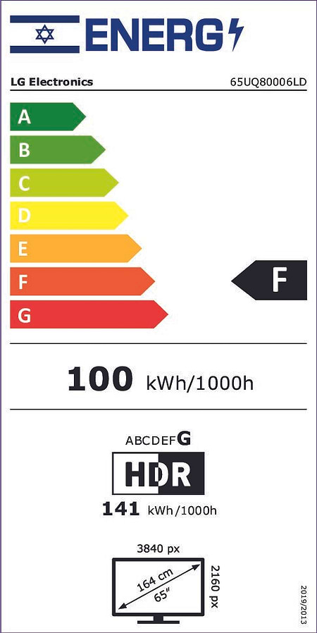 טלוויזיה LG 65UQ80006LD 4K ‏65 ‏אינטש