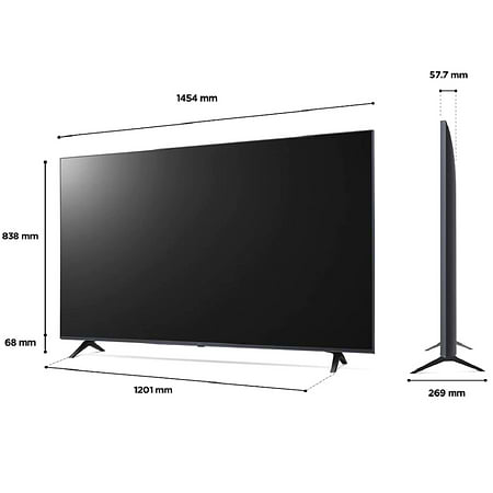 טלוויזיות - טלוויזיה LG 65UQ80006LD 4K ‏65 ‏אינטש