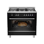 תנור 90 ס”מ משולב כיריים Sauter SOC9055B סאוטר | תוצרת איטליה