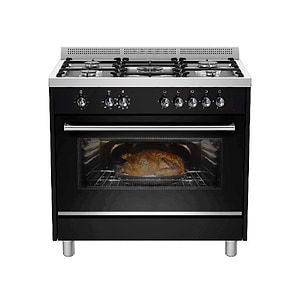 תנור 90 ס”מ משולב כיריים Sauter SOC9055B סאוטר | תוצרת איטליה