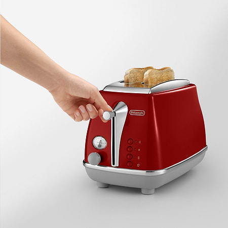 טוסטרים - מצנם DeLonghi CTOC2103.R אדום