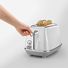 טוסטרים - מצנם DeLonghi CTOC2103.W לבן מבריק