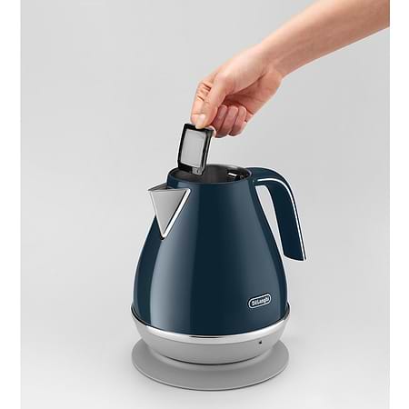 מוצרי חשמל - קומקום פירמידה DeLonghi KBOC2001.BL כחול