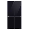 מקרר 854 ליטר Samsung RF90A9015BK BESPOKE סמסונג 4 דלתות מקפיא תחתון זכוכית שחורה