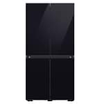 מקרר 854 ליטר Samsung RF90A9015BK BESPOKE סמסונג 4 דלתות מקפיא תחתון זכוכית שחורה
