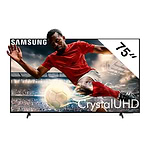 טלוויזיה חכמה Samsung UE75BU8000 4K סמסונג 75 ‏אינטש | כולל התקנה ומתקן צמוד קיר