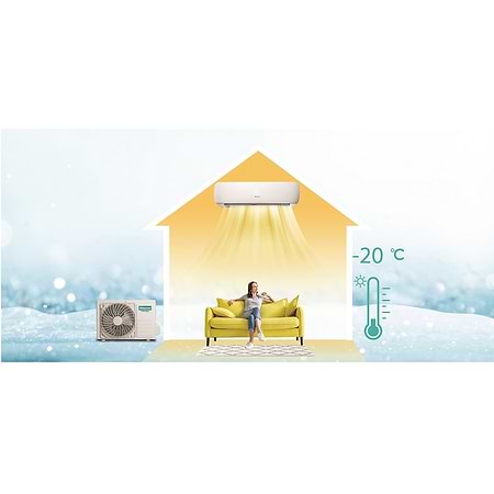 מזגן עילי אינוורטר HISENSE Moon Inverter 395 הייסנס - 4899₪