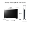מק״ט מוצר  - טלוויזיה LG 50UQ75006LG 4K ‏50 ‏אינטש