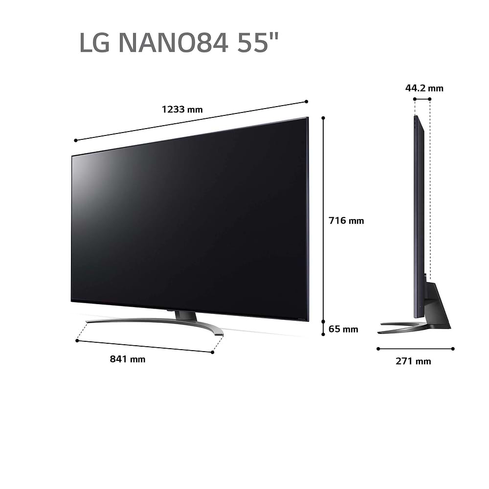 מק״ט מוצר  - טלוויזיה “55 LG NanoCell 55NANO846QA 4K