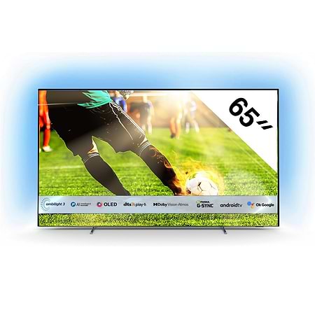 טלוויזיה חכמה “65 Philips 65OLED707/12 4K פיליפס