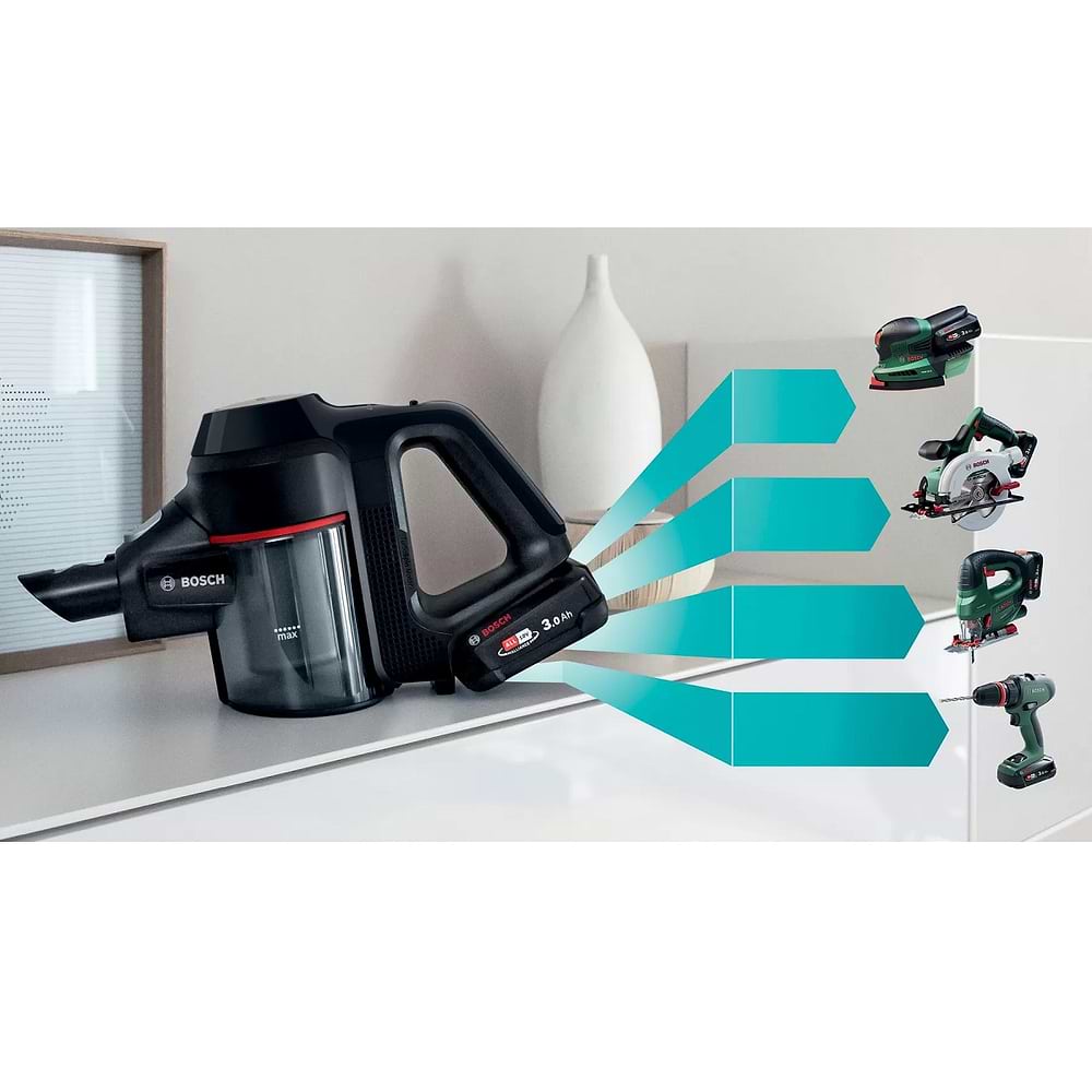 מק״ט מוצר  - ‏שואב אבק בוש דגם BCS712XXL אלחוטי נטען Bosch עוצמתי עם שתי סוללות תוצרת גרמניה