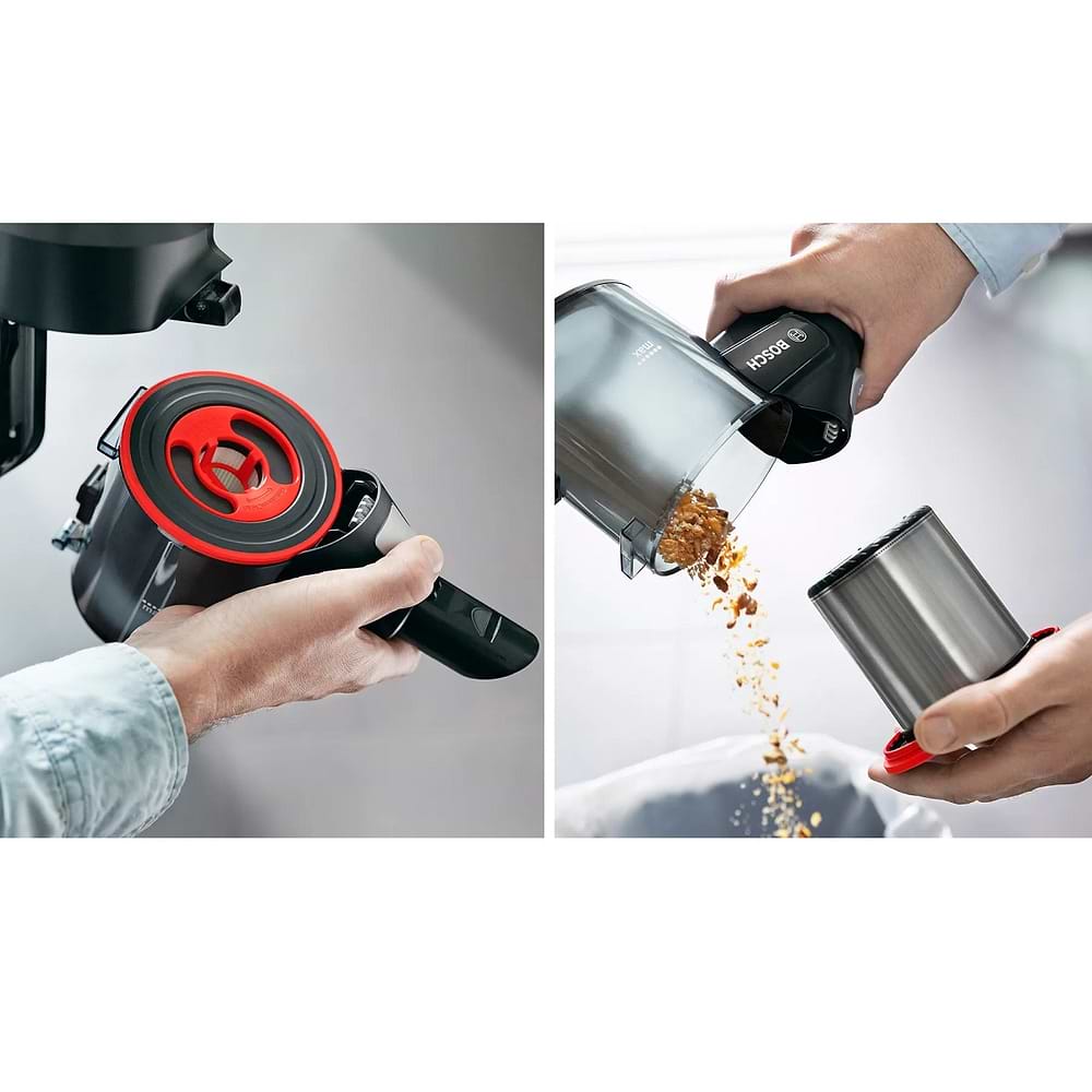 ‏שואב אבק בוש דגם BCS712XXL אלחוטי נטען Bosch עוצמתי עם שתי סוללות תוצרת גרמניה - 1495₪