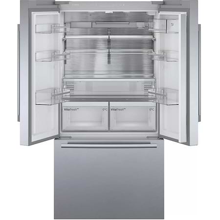 מוצרי חשמל - מקרר 573 ליטר Bosch KFF96PIEP בוש 3 דלתות מקפיא תחתון נירוסטה
