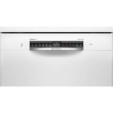 מדיח כלים רחב בוש Bosch SMS4ECW28E עם פתיחה אוטומטית גימור לבן תוצרת גרמניה