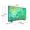 טלוויזיה Samsung UE65CU8000 4K סמסונג 65 ‏אינטש - 2990₪