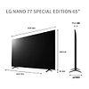 אחריות - טלוויזיה חכמה “65 LG NanoCell 65NANO776RA 4K