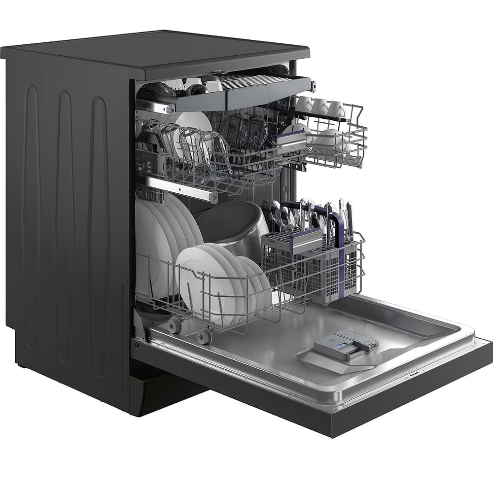 מק״ט מוצר  - מדיח כלים ‏רחב Beko BDFN36522DQ בקו נירוסטה מושחרת