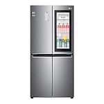 מקרר 530 ‏ליטר LG InstaView GR628INS ‏4 דלתות מקפיא תחתון