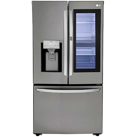 מקרר 772 ליטר LG InstaView GRX265KR מקפיא תחתון 3 דלתות עם קיוסק