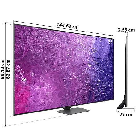 טלוויזיות - טלוויזיה חכמה Samsung Neo QLED QE65QN90C 120Hz 4K סמסונג 65 ‏אינטש