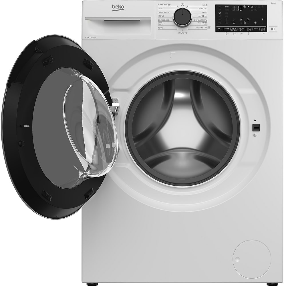מכונת כביסה 8 קילו Beko B3WFT58220W בקו - 1949₪