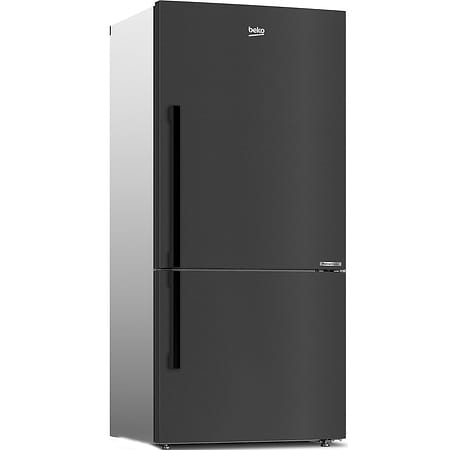 מקררי BEKO - מקרר‏ ‏580 ‏ליטר Beko CN160236XB בקו מקפיא תחתון | נירוסטה מושחרת