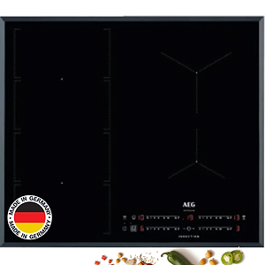 כיריים אינדוקציה 4 מבערים AEG MaxiSense IKE64471FB זכוכית שחורה תוצרת גרמניה