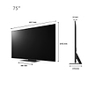 טלוויזיה חכמה 75 ‏אינטש LG UHD Smart TV 75UR91006LB 4K