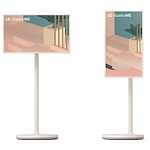 טלוויזיה ניידת מסך טאץ’ חכם 27 אינץ’ עם סוללה מובנית נטענת StanbyME LG דגם 27ART10AKPL