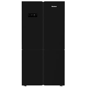 מקרר 572 ליטר Blomberg KQD1622GB בלומברג 4 דלתות מקפיא תחתון | זכוכית שחורה