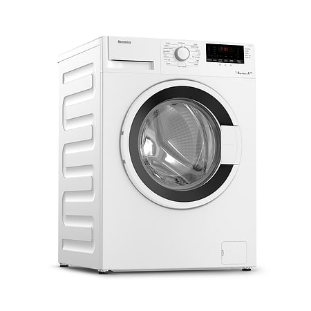 מוצרי חשמל - מכונת כביסה 8 קילו Blomberg LWF8107W בלומברג פתח קידמי